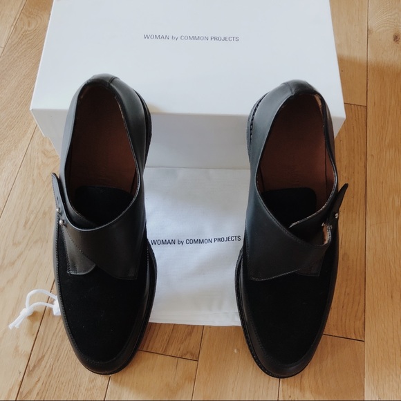 Woman by Common Projects Leather + Suede Creepers - Picture 2 of 6